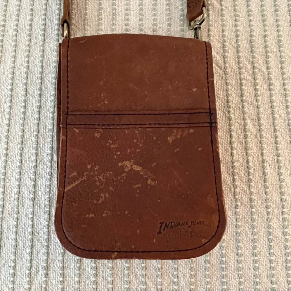 Indiana Jones Leather Bag - Massager Bag - Satchel - Disney